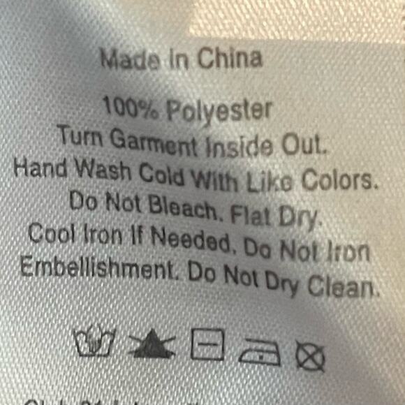 DKNY Burgundy Studded Smocked Raw Edges Boho Festival Dress NWOT Size 12 - Picture 10 of 13